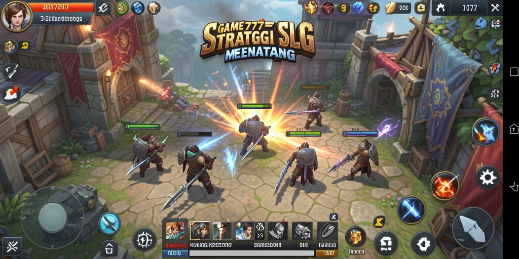 Tampilan gameplay A7777 yang menegangkan dan menakjubkan.