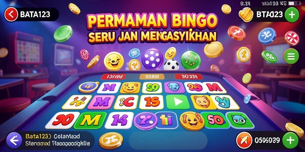 Screenshot gameplay BATA123 yang menunjukkan keseruan bermain Bingo.