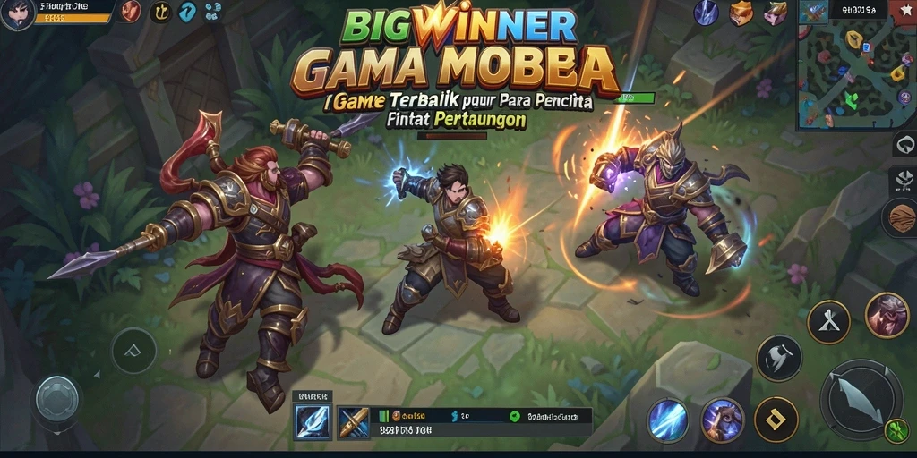 Gameplay seru di BIGWINNER dengan aksi pertarungan epik.