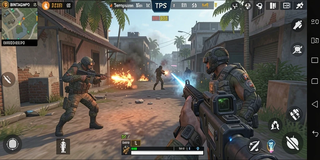 Tampilan menarik dari gameplay BINTANGMPO yang menegangkan.