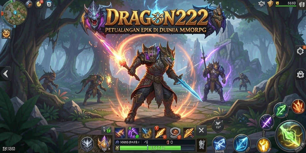 Tampilan gameplay seru dan interaksi pemain dalam DRAGON222.
