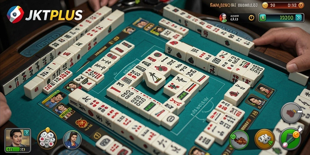Gameplay JKTPLUS yang menarik dengan elemen Mahjong