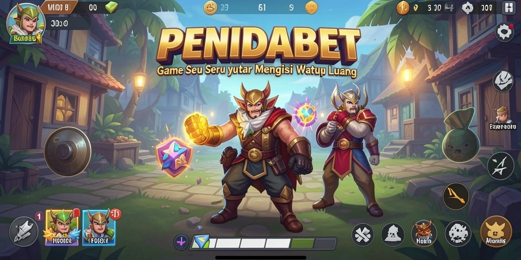 Tangkapan layar utama PENIDABET menampilkan gameplay yang penuh warna dan interaktif.