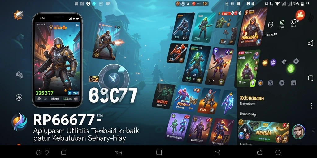 Screenshot menampilkan antarmuka aplikasi Utility yang modern dan fungsional.